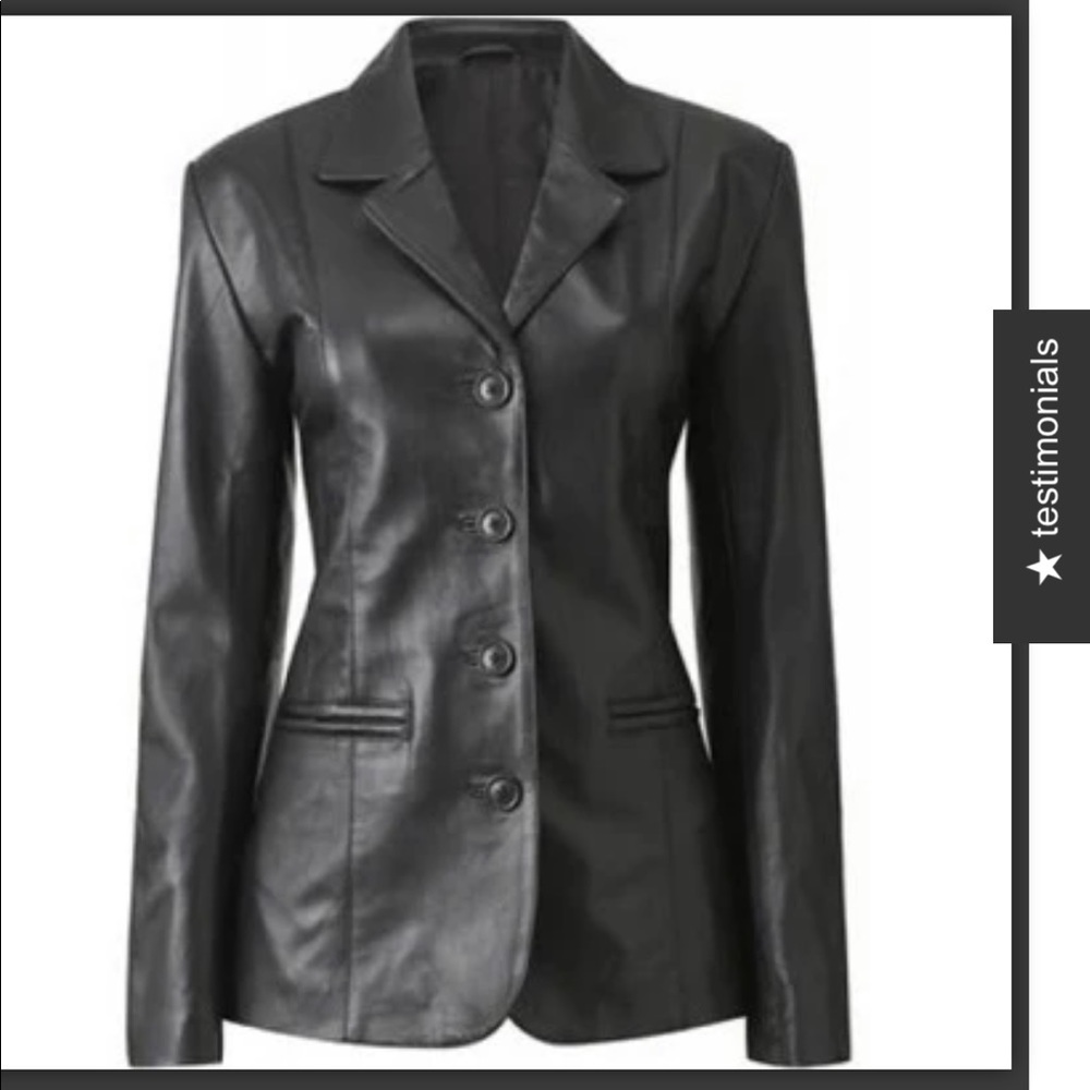 Wilson leather Pelle Studio leather jacket. NWOT